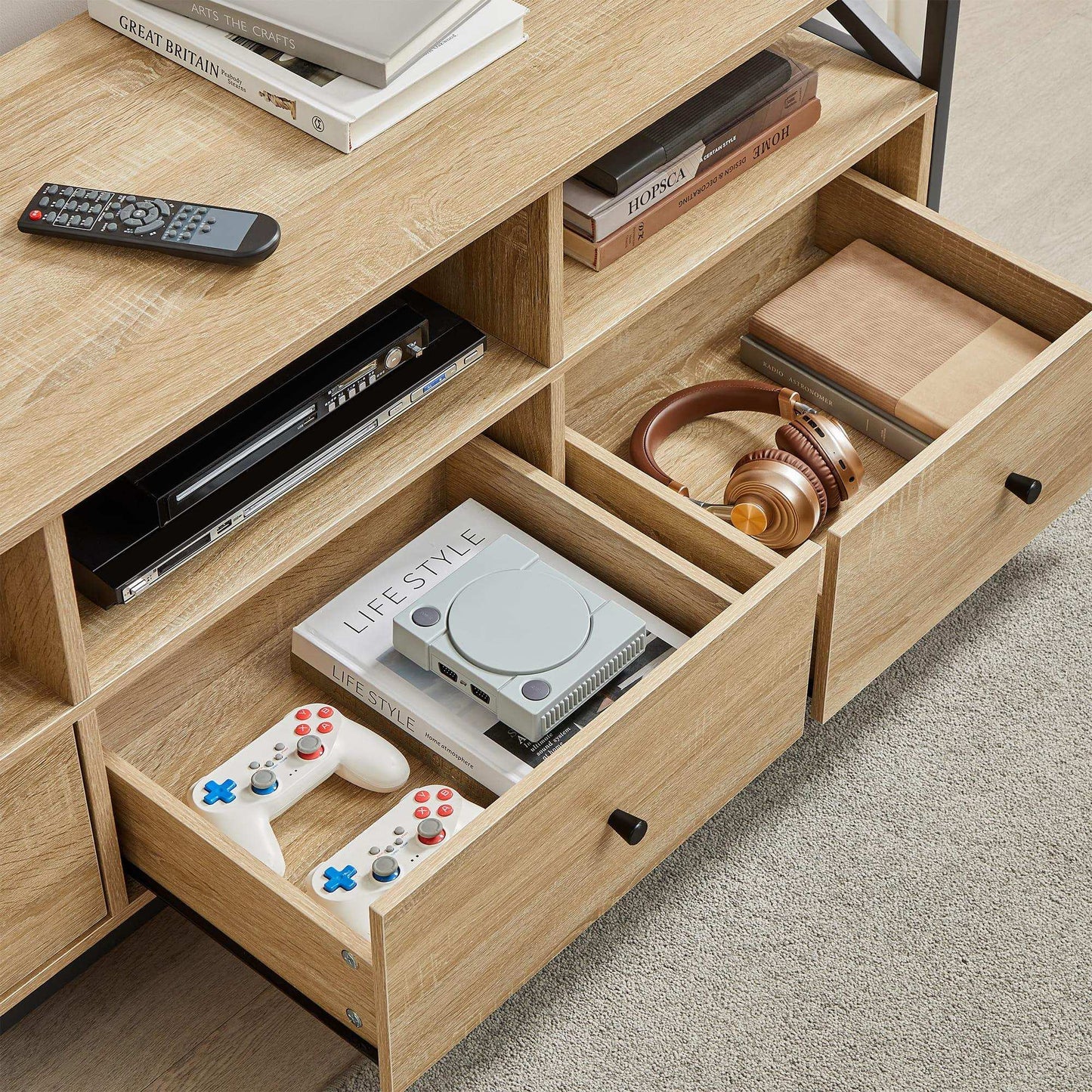 ТВ шкаф / скрин - Сонома - WoowBg