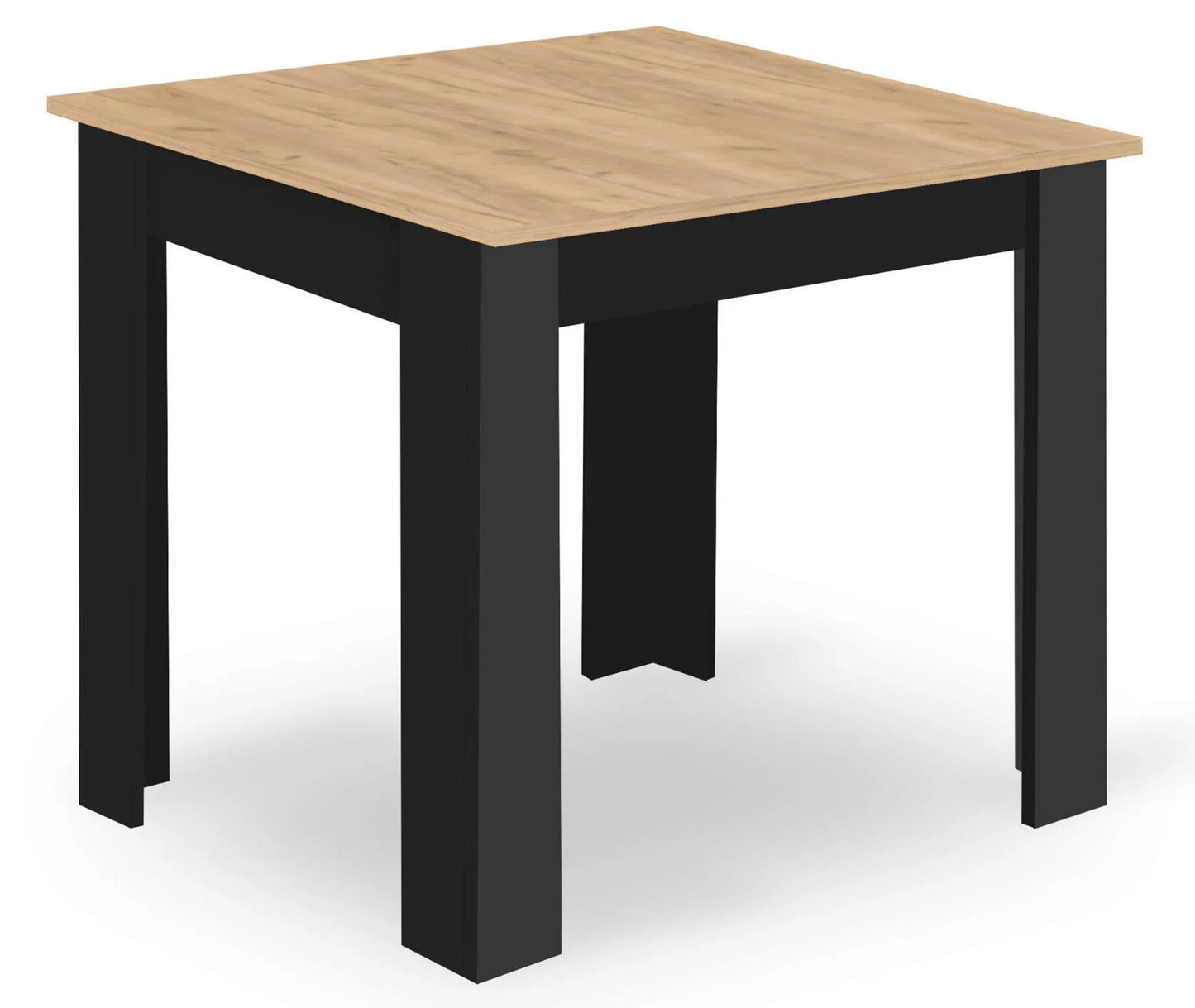 Маса NP 80x80 Artisan крака черни - WoowBg