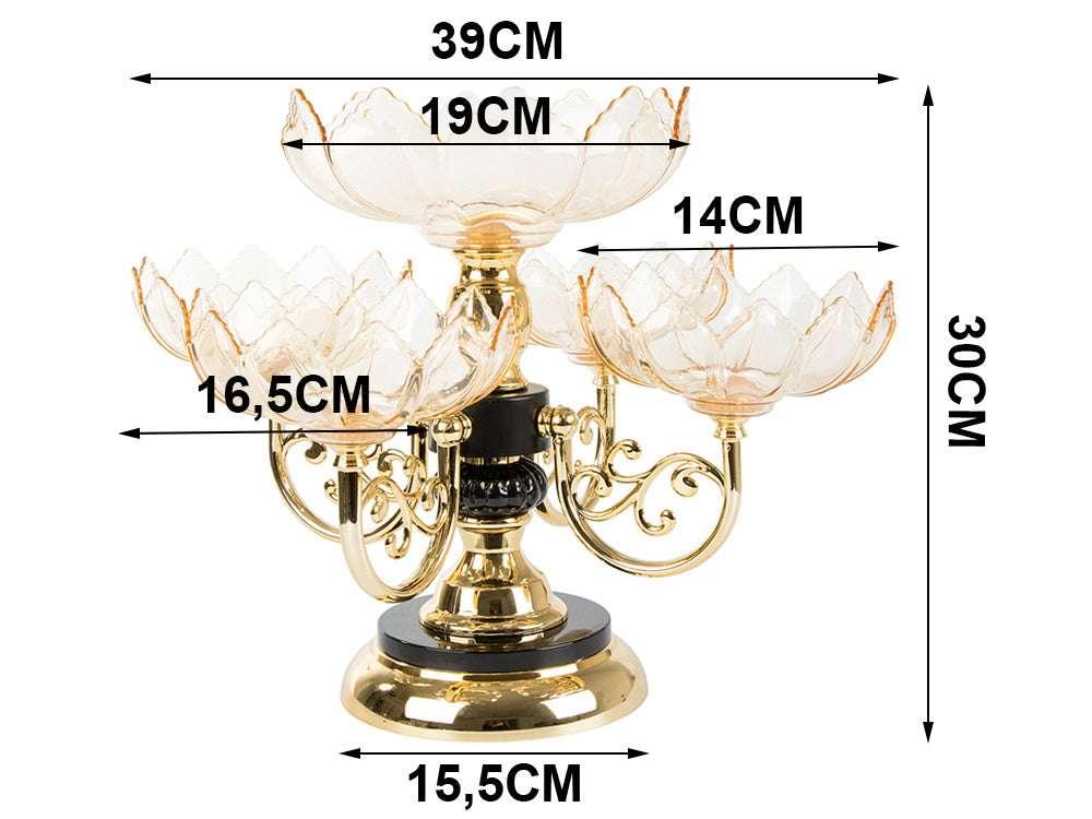Стилно плато за плодове и сладки - WoowBg