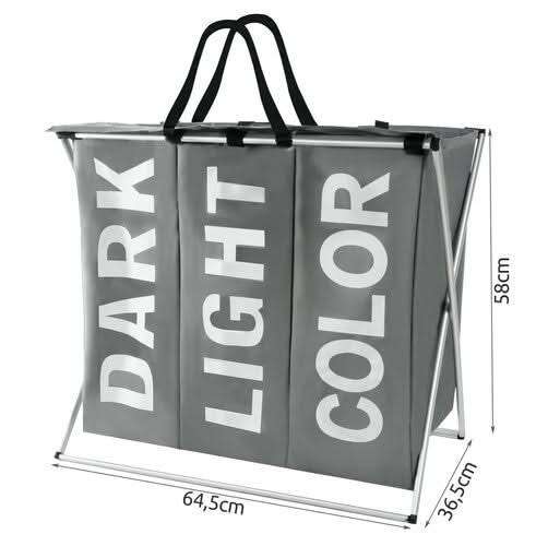 Кош за пране - 3 отделения - WoowBg