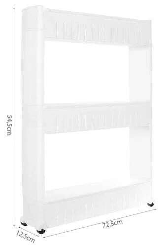 Пластмасова етажерка за баня и кухня - WoowBg