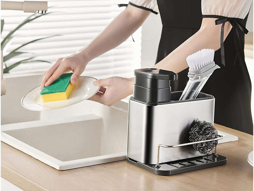 Дозатор за кухненска мивка – практично решение за чиста и подредена кухня - WoowBg