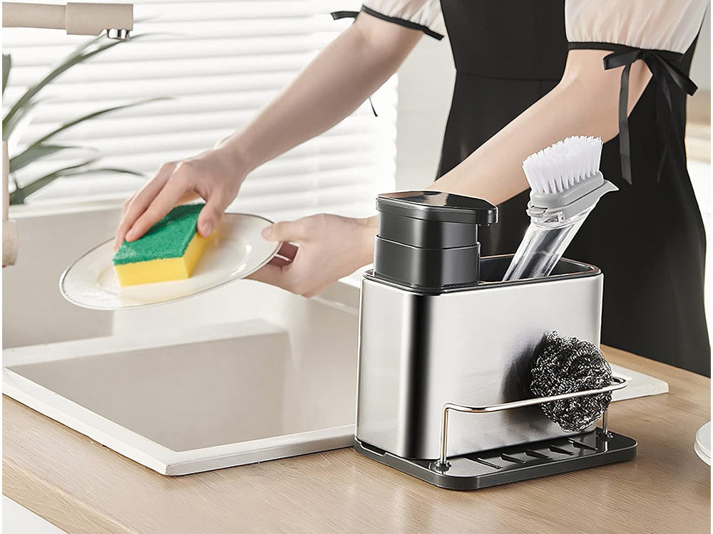 Дозатор за кухненска мивка – практично решение за чиста и подредена кухня