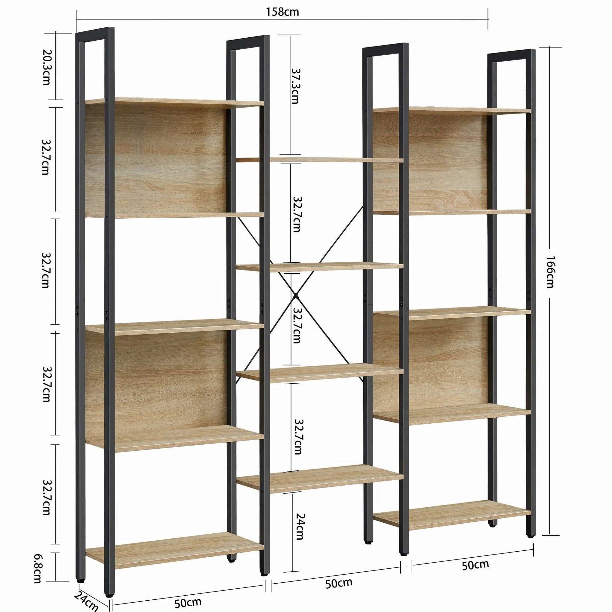 Двойна етажерка - Сонома - WoowBg