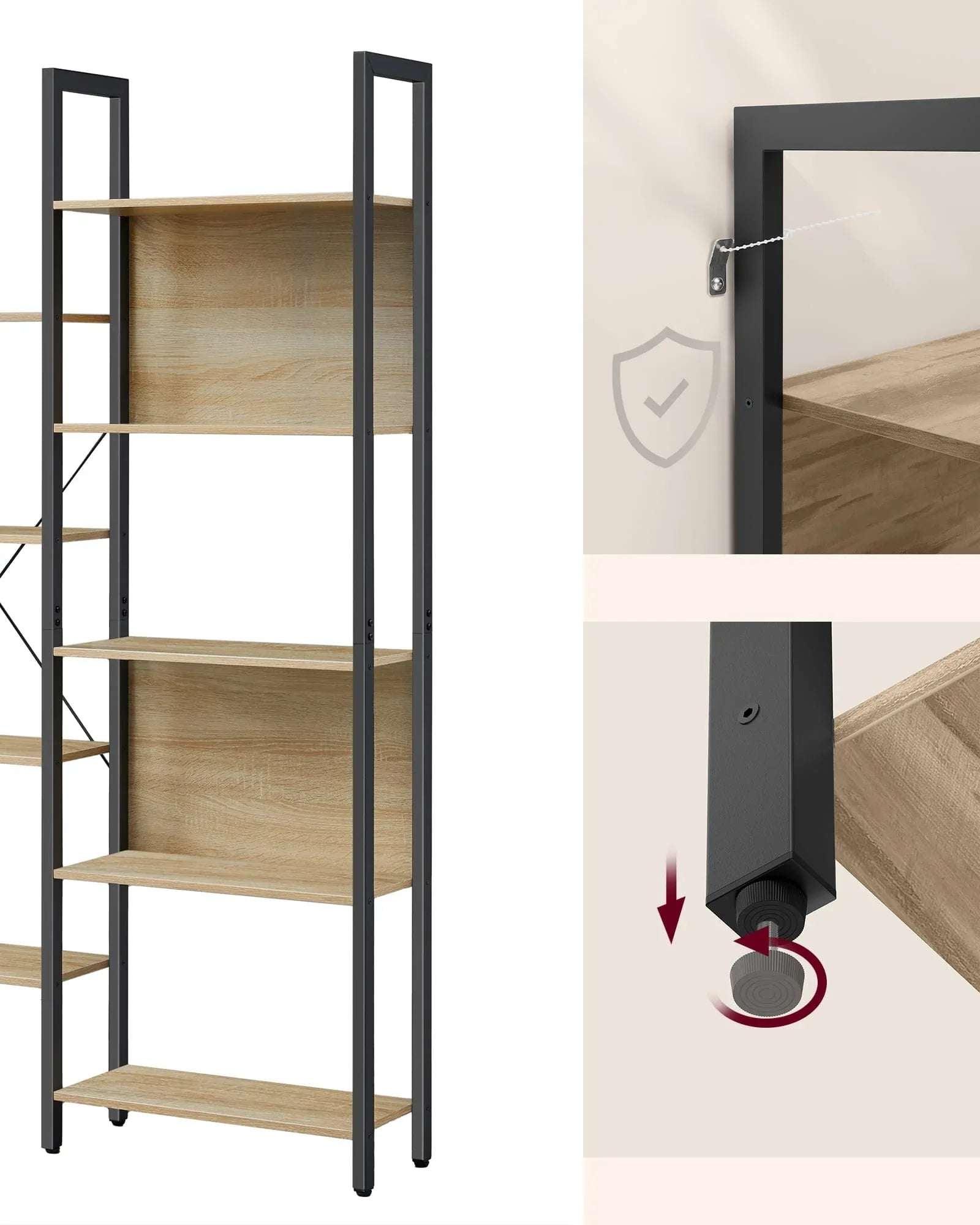 Двойна етажерка - Сонома - WoowBg