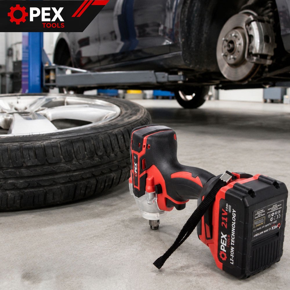 Акумулаторен ударен гайковерт OPEX TOOLS 350Nm | 2 батерии 21V