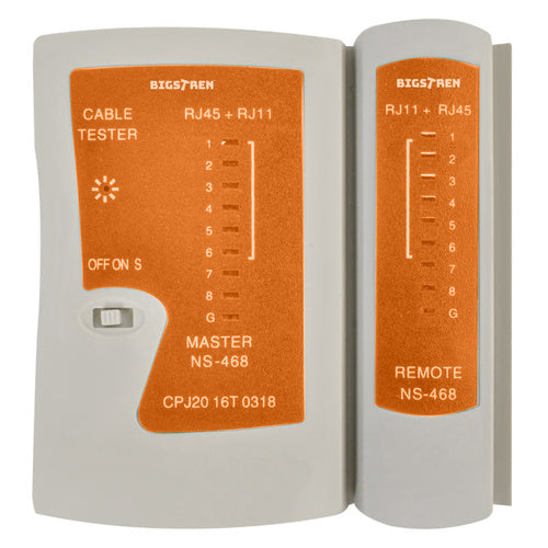 RJ45 RJ11 тестер и XXL мрежови инструменти BIGSTREN - WoowBg