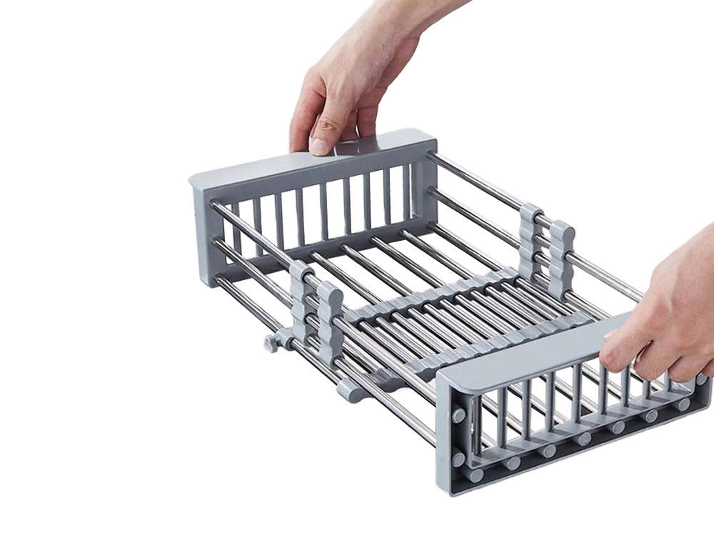 Телескопична кошница за зеленчуци и плодове за мивка