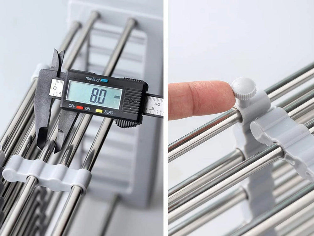 Телескопична кошница за зеленчуци и плодове за мивка