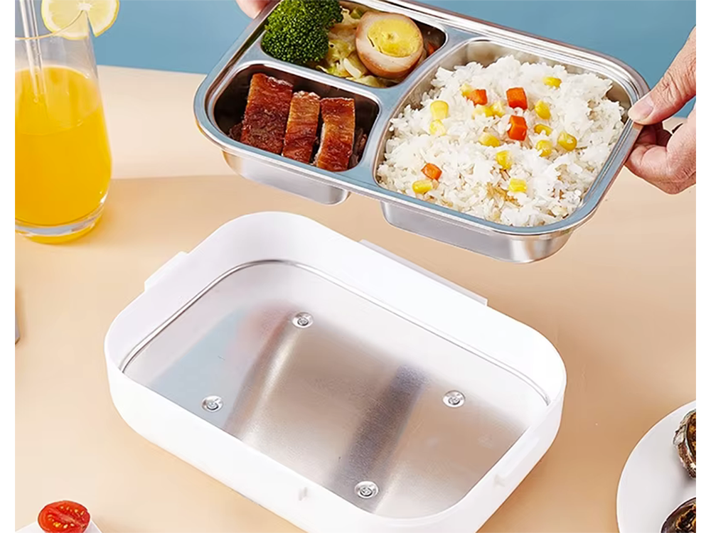 Електрическа кутия за обяд с отопление – 12V / 220V | Идеална за камиони, пътуване и работа