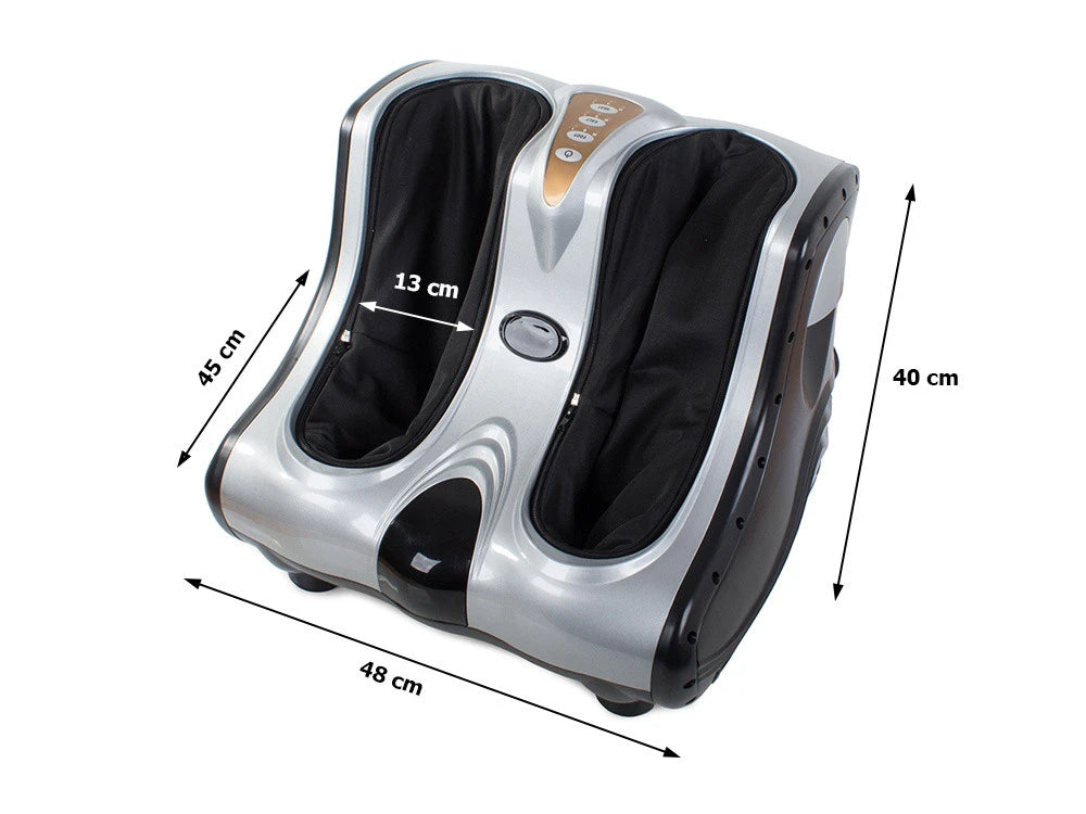 Electric foot and calf massager with heating