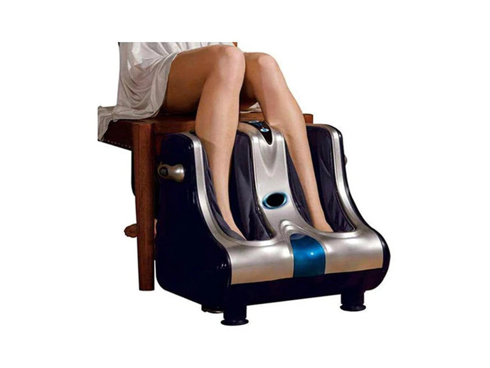 Electric foot and calf massager with heating