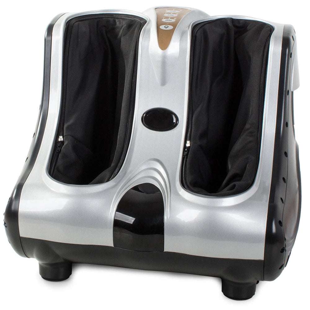 Electric foot and calf massager with heating