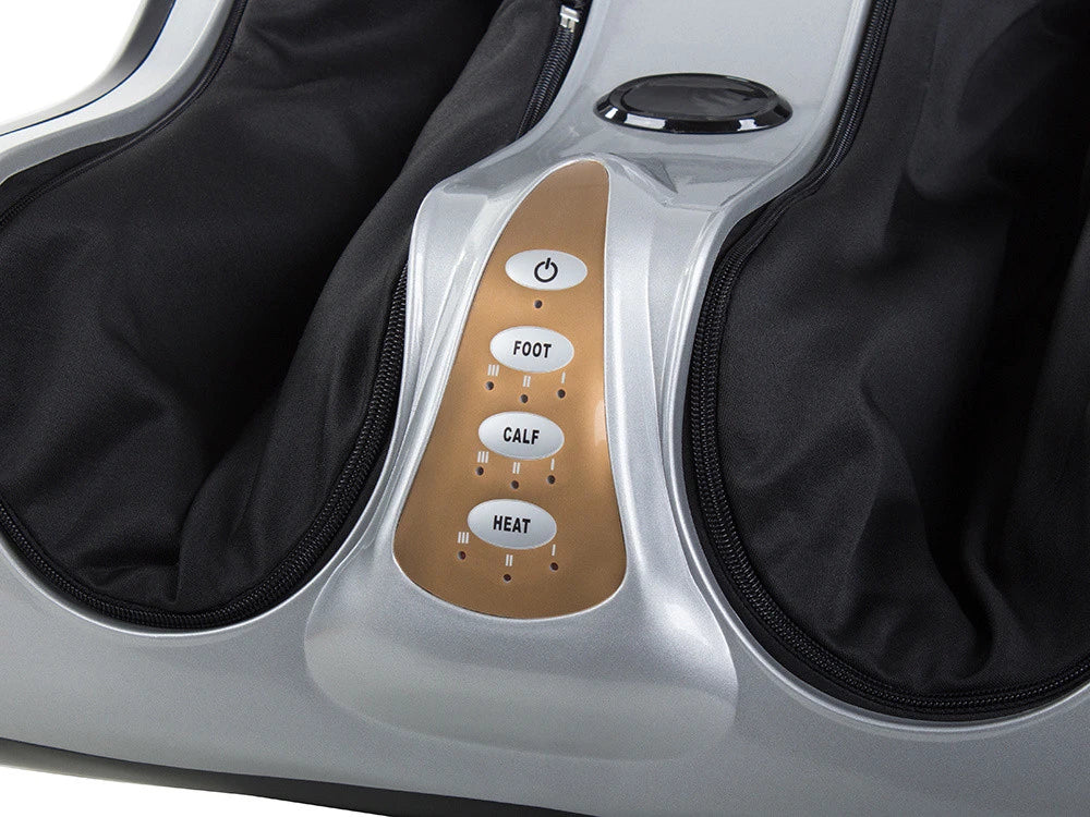 Electric foot and calf massager with heating