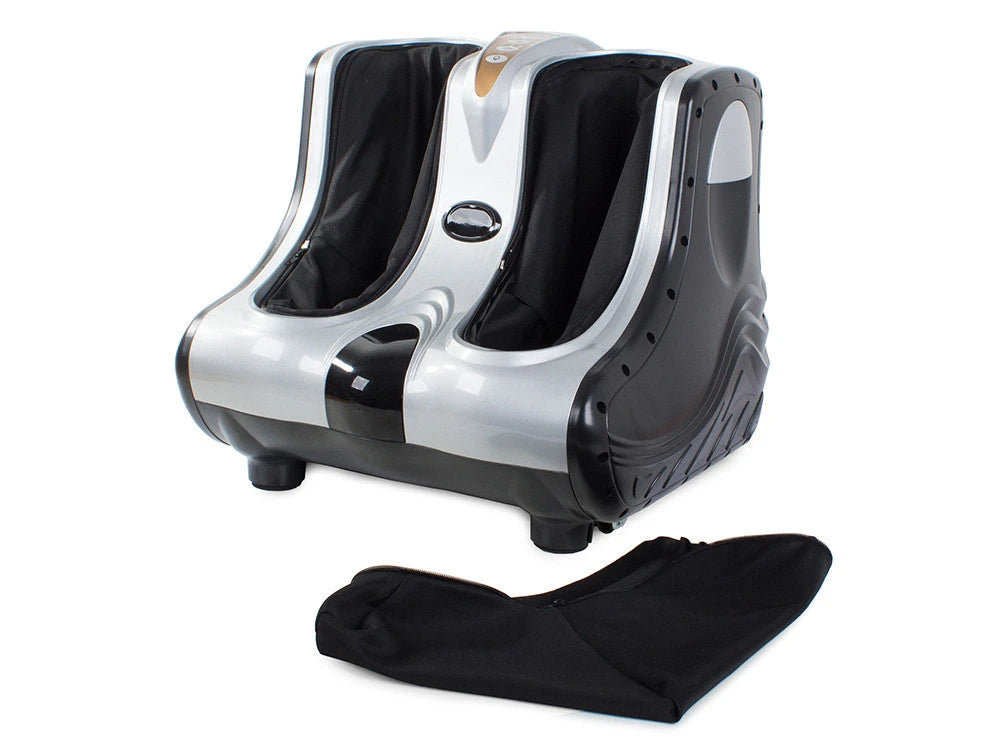 Electric foot and calf massager with heating
