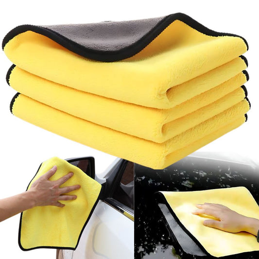 Microfiber car cloths – set of 3 pcs. 30x30 cm
