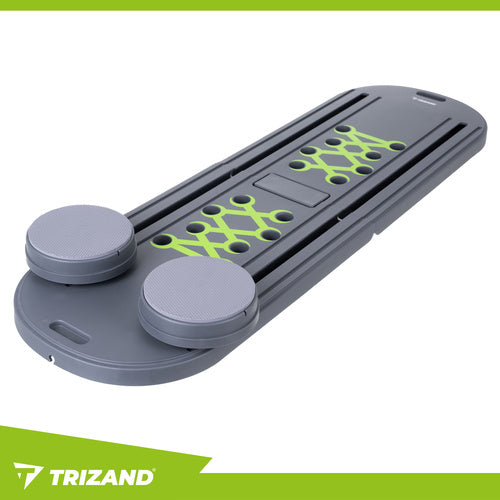 Multifunctional board TRIZAND 97×35 cm with handles – pilates, yoga and fitness exercises at home 