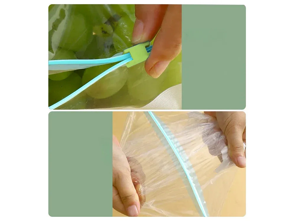 Запечатващи се фолиеви торбички за храна с цип - WoowBg