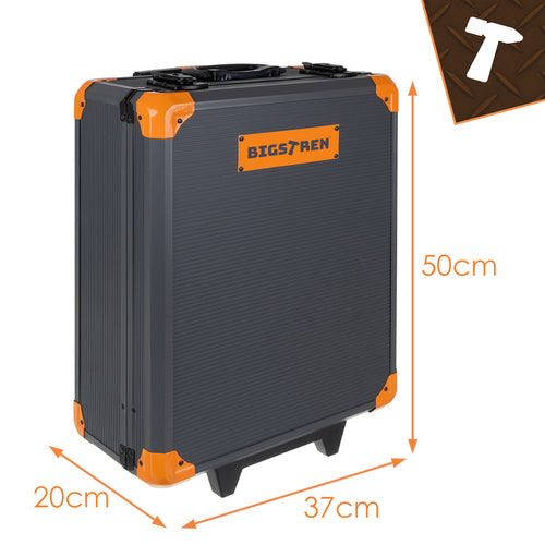 Комплект инструменти Bigstreen 1000 бр. – XXL професионално оборудване в алуминиев куфар - WoowBg